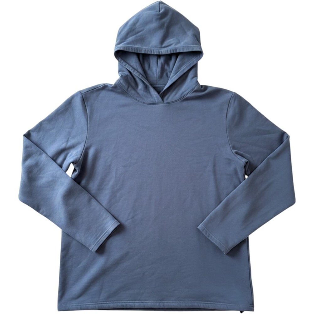 Rhone Pullover Hoodie Mens XXL Blue Cotton Stretch Long Sleeve Minimalist